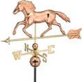 Good Directions Good Directions Smithsonian Running Horse Weathervane, Polished Copper 952P
